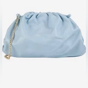 LEATHER POUCH CLUTCH BY TUSCANY LEATHER